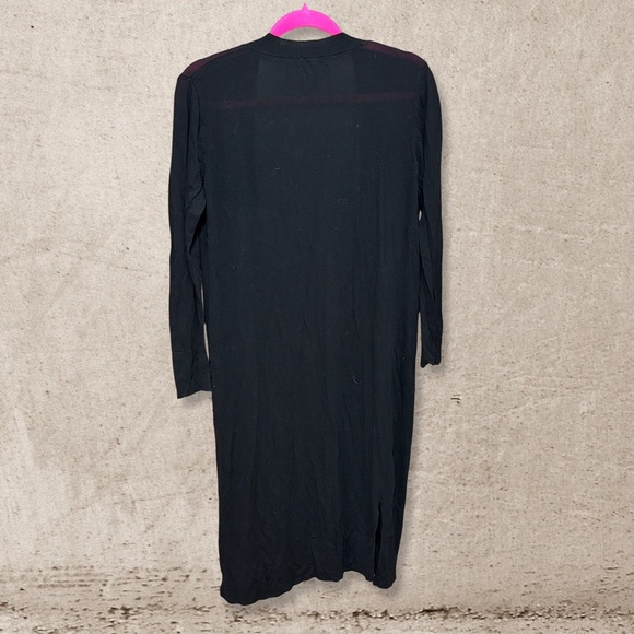 Trim & Tailor Black Open Front Cardigan - Picture 2 of 3